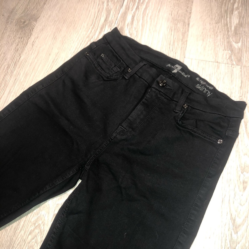 7 For All Mankind High Waist Skinny Jeans